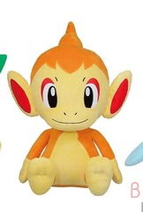 Pokemon Mecha Big Plush (B. Chimchar)